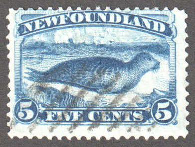 Newfoundland Scott 55 Used F - Click Image to Close